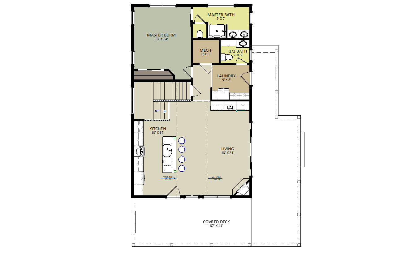 Morrison First Floor Floor Plan